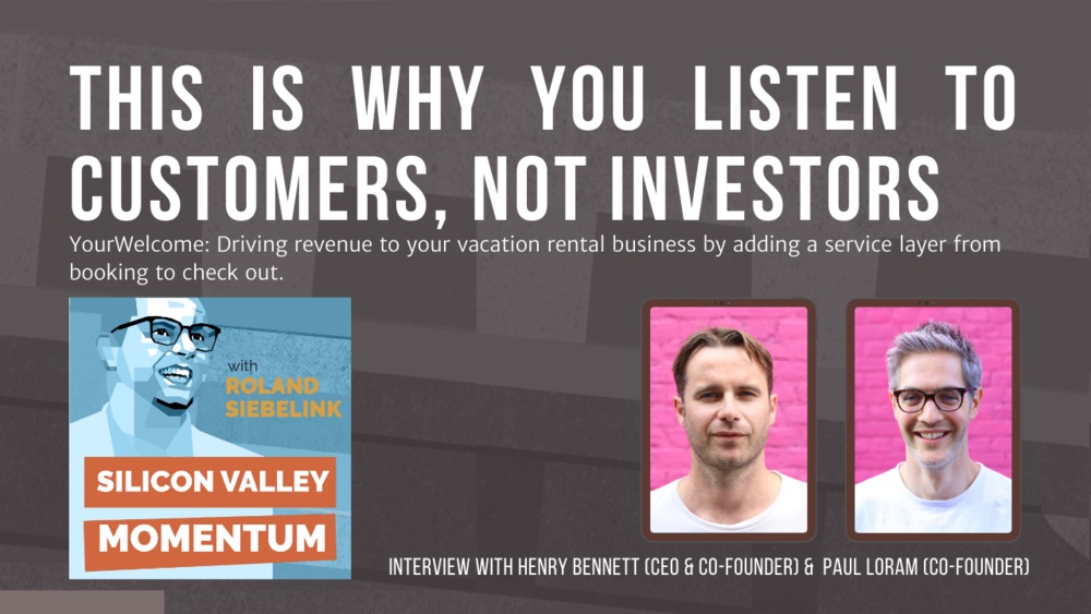 This is why you Listen to Customers, Not Investors